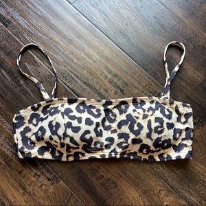 Abercrombie & Fitch Leopard Bikini Top